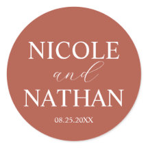 Boho Terracotta Rust Earth Tone Boda