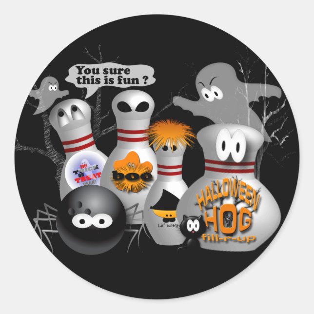 Pegatina Redonda Bolos (Anverso)