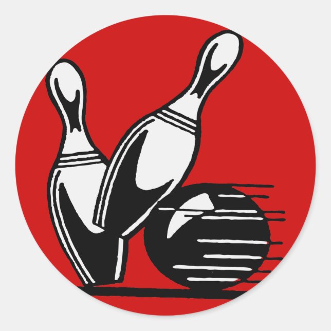 Pegatina Redonda Bolos Retro Personalizables (Anverso)