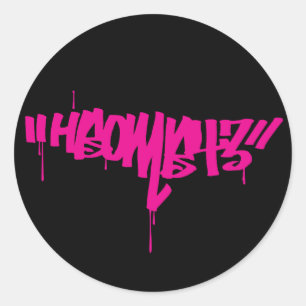 Pegatina Redonda Bomba 43