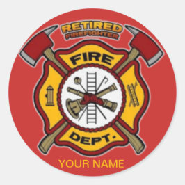 PEGATINA REDONDA BOMBARDEO RETIRADO