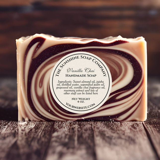 Pegatina Redonda Bombas de baño de cosméticos de jabón de estilo de (Subido por el creador)