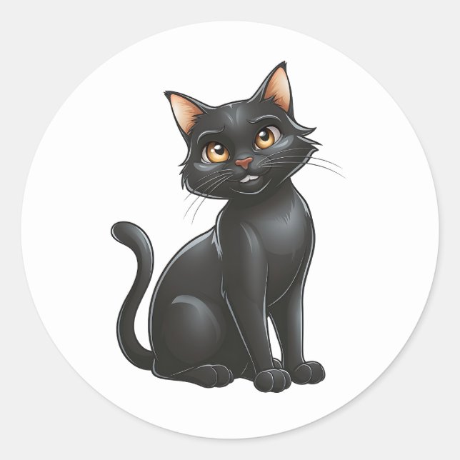 Pegatina Redonda Bombay (Anverso)