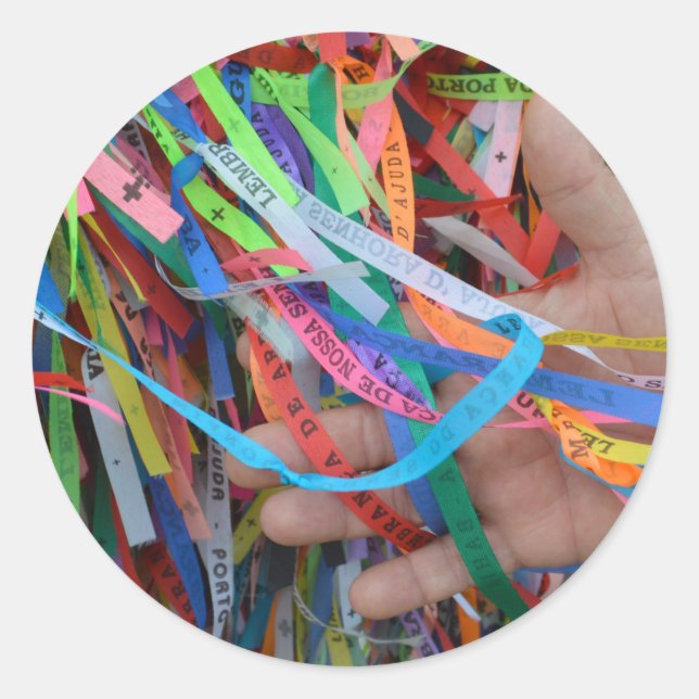 Pegatina Redonda Bonfim (Anverso)