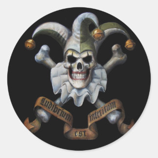 Pegatina Redonda Bonie the Joker