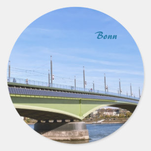 Pegatina Redonda Bonn