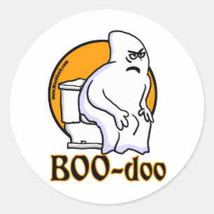 Pegatina Redonda BooDoo