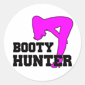 Pegatina Redonda Booty Hunter
