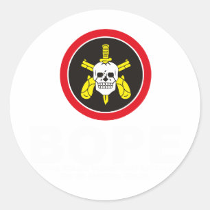 PEGATINA REDONDA BOPE