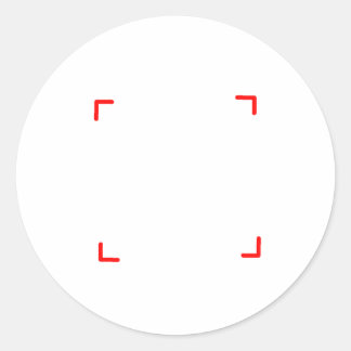 Pegatina Redonda borde