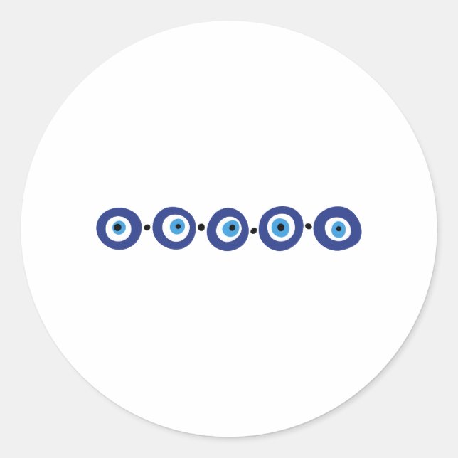 Pegatina Redonda Borde ocular (Anverso)