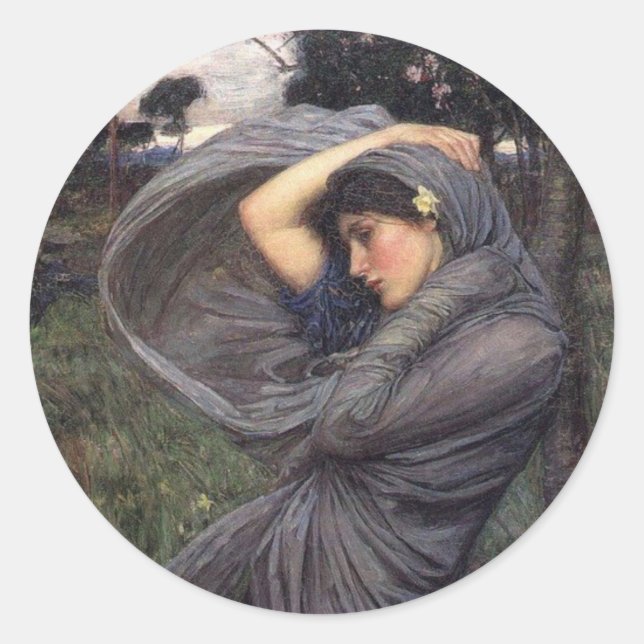 Pegatina Redonda Boreas (Anverso)