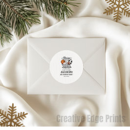 Pegatina Redonda Born 2 Ball Sports Themed Boy 2nd Birthday Party