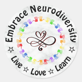 Pegatina Redonda botón