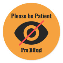 Botón ciego de símbolo