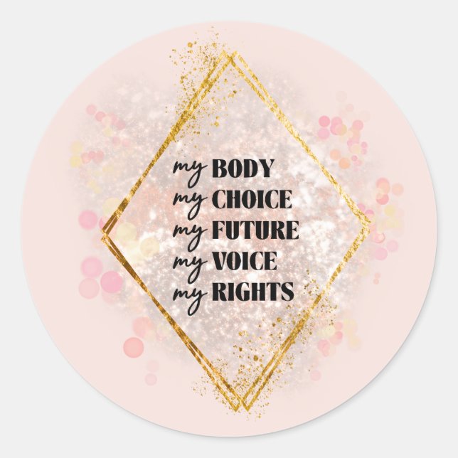 Pegatina Redonda botón MINE (Anverso)