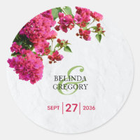 Bougainvillea Boda de la isla griega mediterránea