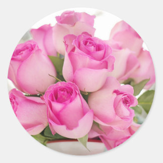 Pegatina Redonda Bouquet