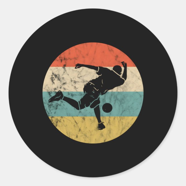 Pegatina Redonda Bowler Strike Bowling Bowling (Anverso)
