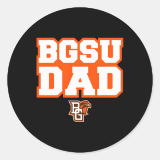 Pegatina Redonda Bowling Green Bgsu Falcons Dad