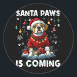 Pegatina Redonda Boxer Christmas Tree Ilumina Decoraciones Perro Lo<br><div class="desc">Boxer Christmas Tree Ilumina Decoraciones Perro Lover Xmas</div>