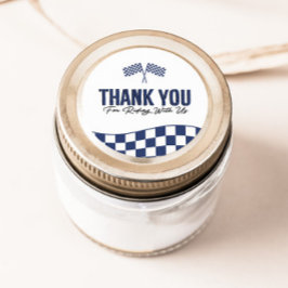 Pegatina Redonda Boys Motocross Dirt Bike Birthday