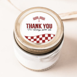 Pegatina Redonda Boys Motocross Dirt Bike Birthday