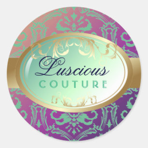 Pegatina Redonda Brillo lúgubre de 311-Aloha Fade