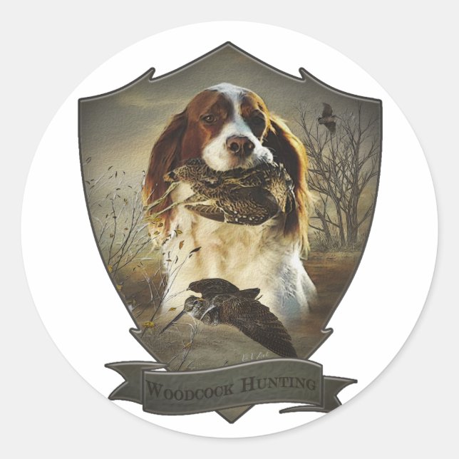 Pegatina Redonda Brittany Francesa, Arte