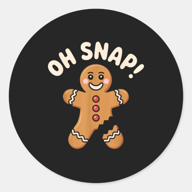 Pegatina Redonda Broken Leg Art Men Women Kids Foot Ankle Knee Surg (Anverso)