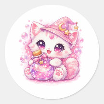 Bruja Gatito Poción Kawaii
