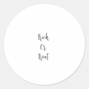 Pegatina Redonda Bruja halloween octubre malo bueno agregar nombre 