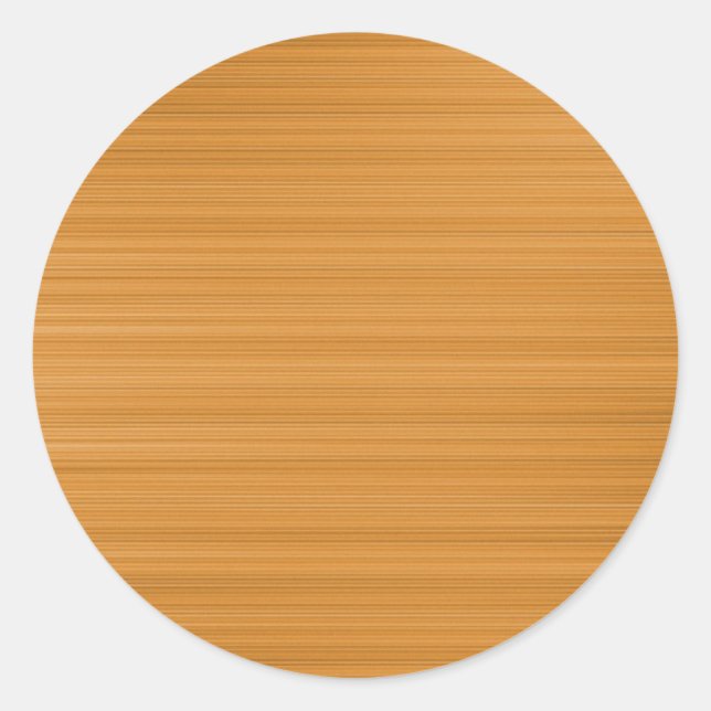 Pegatina Redonda Brushed Ochre Tan (Anverso)