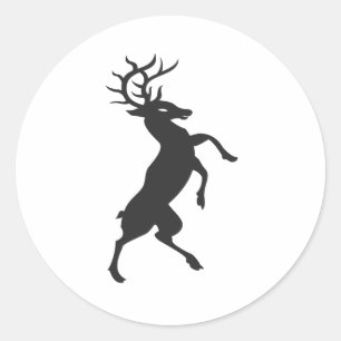 Pegatina Redonda Buck