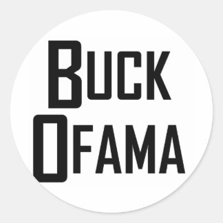 Pegatina Redonda Buck Ofama