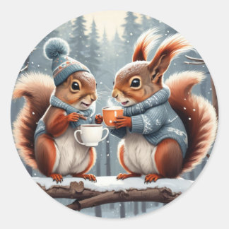 Pegatina Redonda Budistas insignificantes