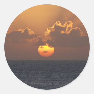 Pegatina Redonda Buenas noches