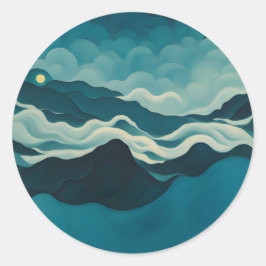 Pegatina Redonda Buffet