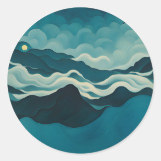 Pegatina Redonda Buffet