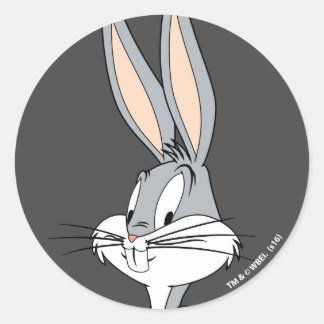 Pegatina Redonda BUGS BUNNY™ | Manos en cadera