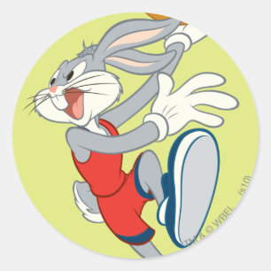 Pegatina Redonda BUGS BUNNY™ Slam