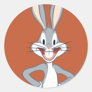 Pegatina Redonda BUGS BUNNY™ Standing