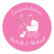 Bulldog francés Baby Shower Frenchy Frenchie Pink