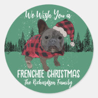 Bulldog Francés Navidad Perro Personalizado French