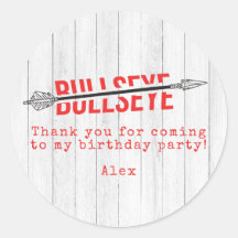 Bullseye Bow Arrow Archery Sport Birday Gracias
