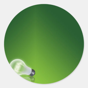 Pegatina Redonda bulto de ideas