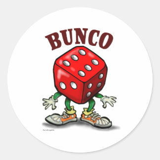 Pegatina Redonda Bunco