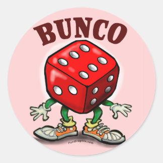 Pegatina Redonda Bunco