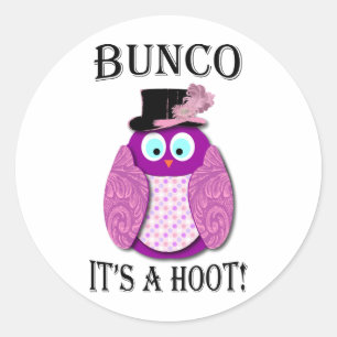 Pegatina Redonda Bunco - Es un botín"