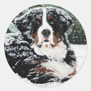 Pegatina Redonda Burr